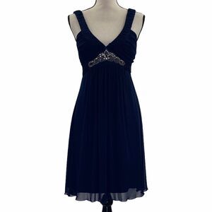 JODI Kristopher Gathered Ruched Embellish Dress